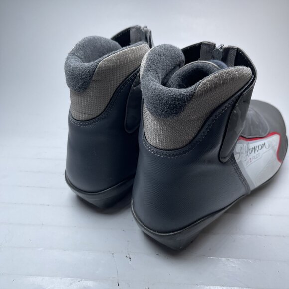 Salomon Slam 5 Pilot SNS Gray Cross Country Ski Boots Women's Size 9 US (Read) - Picture 3 of 16